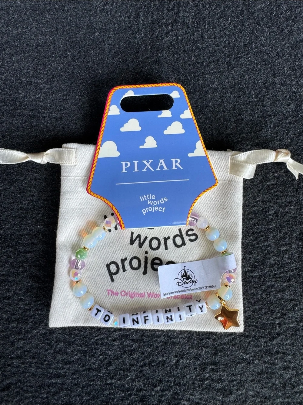 Little Words Project x Pixar Toy Story 'To Infinity' Bracelet - Picture 1 of 1